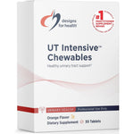 Designs for Health D-Mannose with Cranberry Chewables front bottle view for urinary tract support