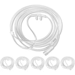 Yoncozy Soft Nasal Oxygen Cannula 5 pack front view for respiratory therapy