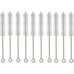 MHKGIOA Tracheostomy Sterile Brushes front view showing 10 piece pack for medical cleaning.