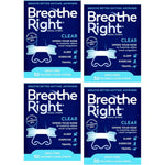 Breathe Right Nasal Strips Clear Sensitive Skin front view for snoring relief