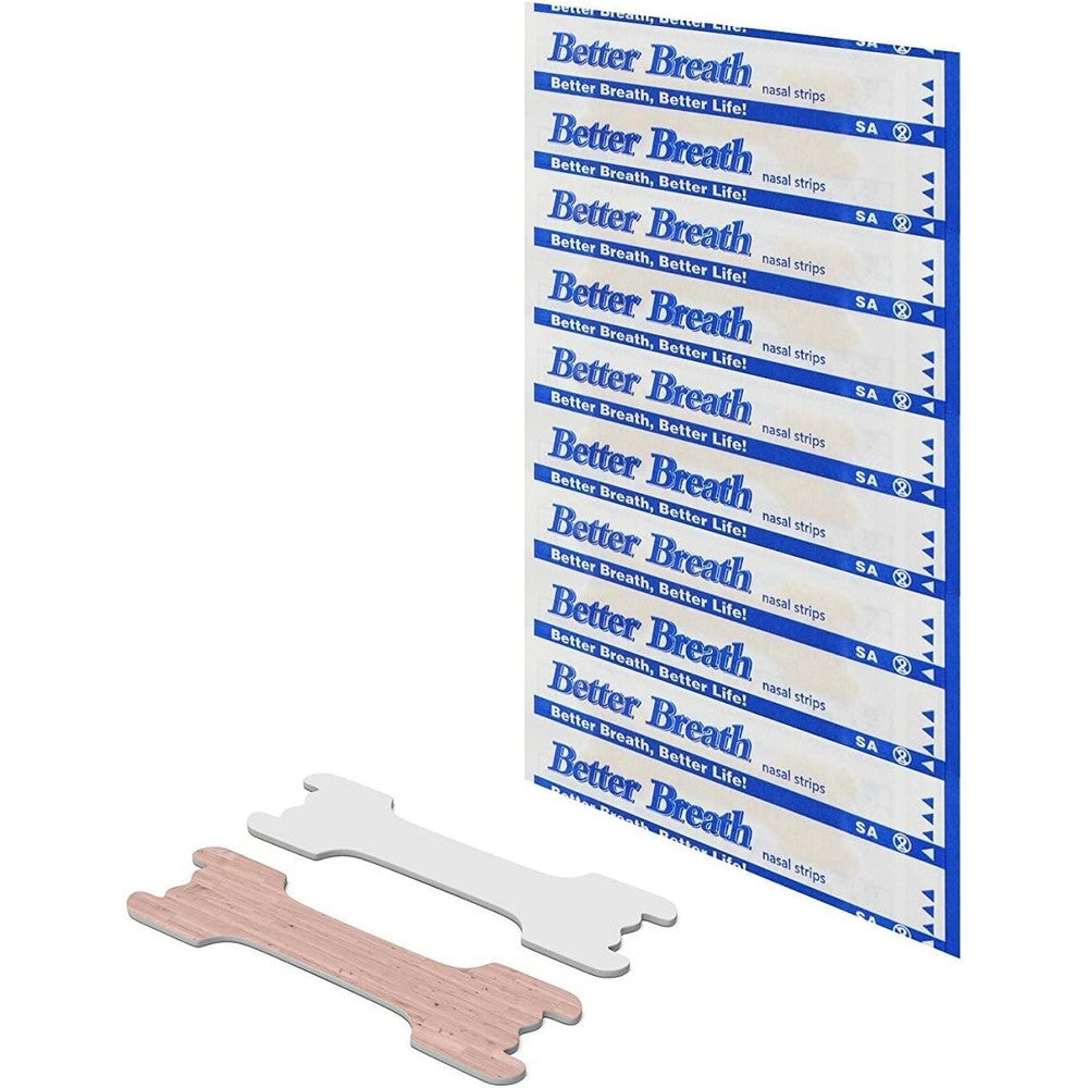 Debaishi Nasal Strips 300 count box front view for snoring relief