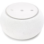 SNOOZ Pro Smart White Noise Machine front view in Cotton white fabric.