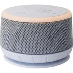 Yogasleep Dohm Nova White Noise Machine front view with fabric overlay