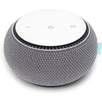 SNOOZ Smart White Noise Machine Cloud White front view for sleep aid.