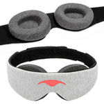 Manta Sleep Mask front view of 100% blackout eye cover for deep sleep