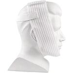 Bistras Super Deluxe White Chin Strap front view for CPAP therapy
