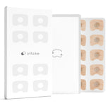 Intake Breathing Magnetic Nasal Strip Refill Tabs front packaging view for snoring relief.