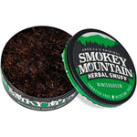 Smokey Mountain Herbal Long Cut Wintergreen can front view tobacco free snuff