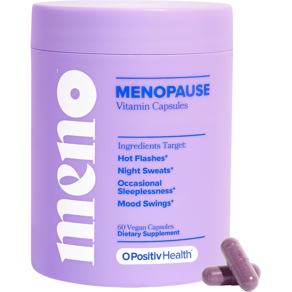 O Positiv MENO daily menopause dietary supplement front view bottle