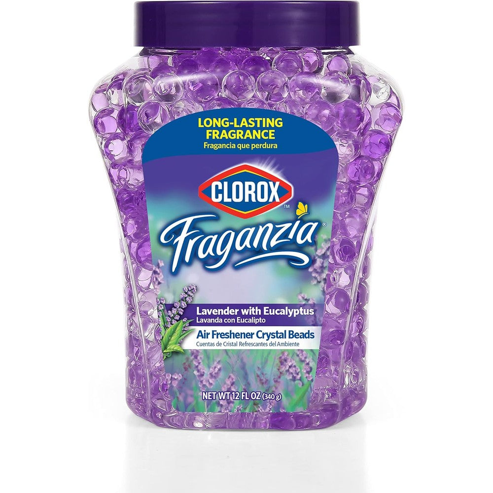Clorox Fraganzia Crystal Beads Air Freshener front view for home deodorizing