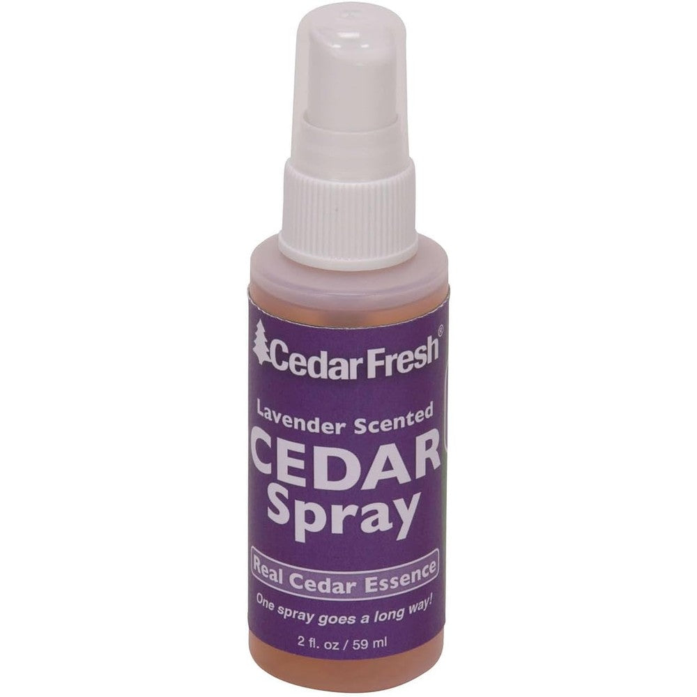 Household Essentials CedarFresh Power Spray 2 Ounce front view closet freshener