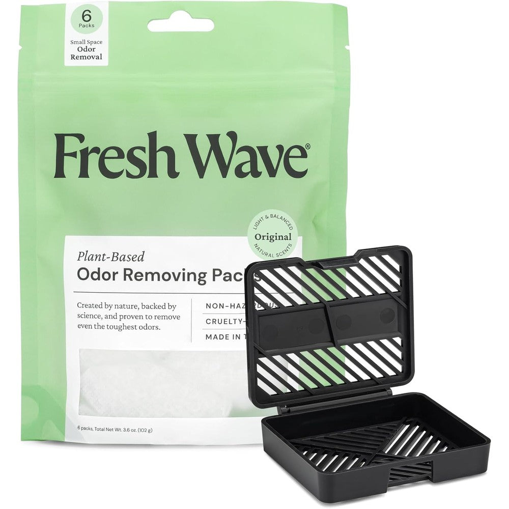 Fresh Wave Original Odor Eliminating Packs front view of resealable bag