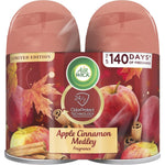 Air Wick Apple Cinnamon Automatic Spray Refill front view packaging