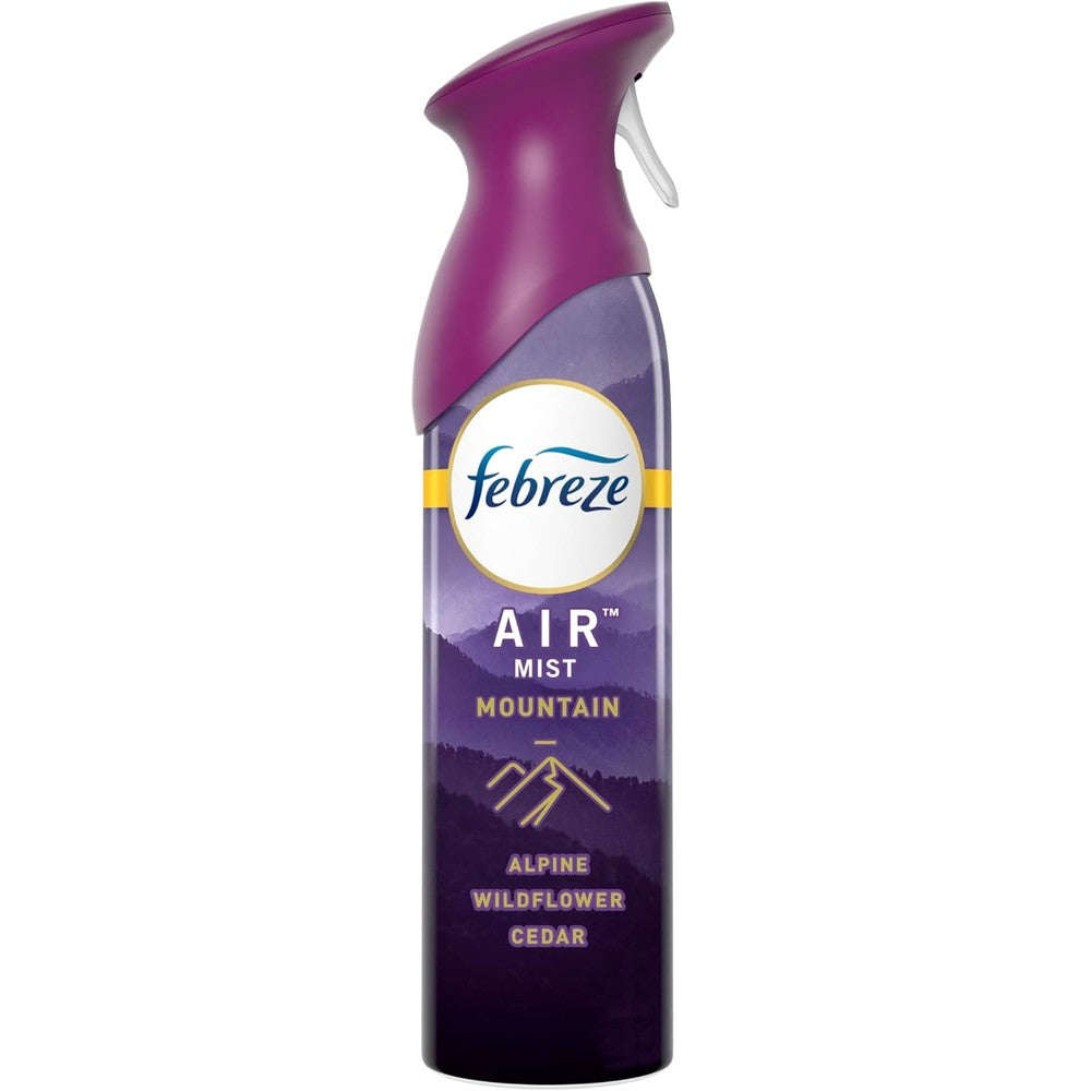 Febreze Air Effects Mountain Scent Air Freshener front view for home odor removal