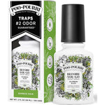 Poo-Pourri Bamboo Rain Before-You-Go Toilet Spray front view showing essential oil ingredients.