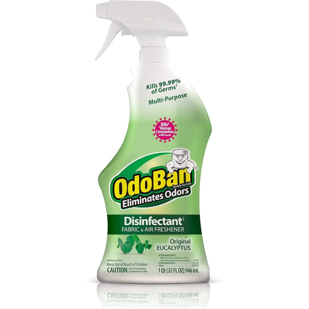 OdoBan Ready to Use Disinfectant Spray front view multi-purpose cleaner.