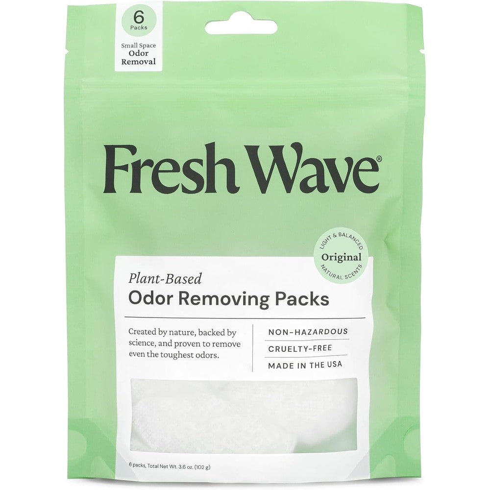 Fresh Wave Odor Eliminating and Deodorizing Packs front view natural air freshener.