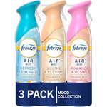 Febreze Air Mist Mood Collection front view three pack room spray