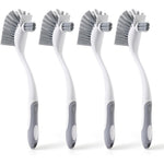 CLEANHOME heavy duty dish scrub brush front view pack of four kitchen cleaning tools