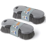 MR.SIGA multi purpose heavy duty scrub brush front view pack of two