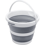 Goderewild Small Collapsible Bucket front view expanded for car washing.