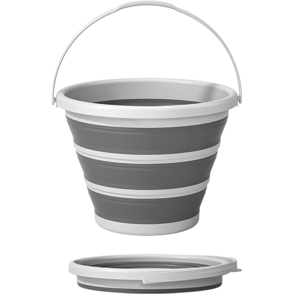 Gronivex Collapsible Bucket 10L front view for car wash