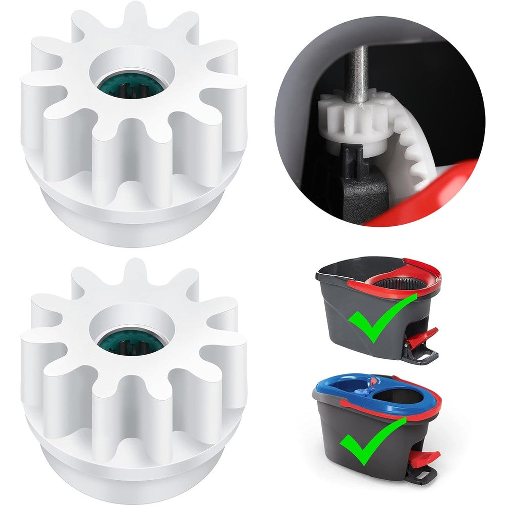 Tidy Monster pedal bearing replacement 2 pack front view for mop repair