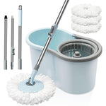 CooFel Spin Mop and Bucket Set front view for home floor cleaning.