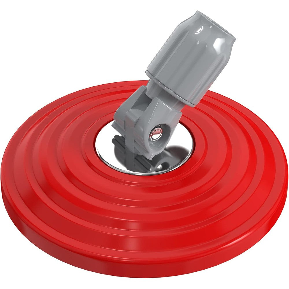 RinseWise Plastic Mop Base Replacement red front view for spin mop repair.