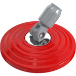 RinseWise Plastic Mop Base Replacement red front view for spin mop repair.