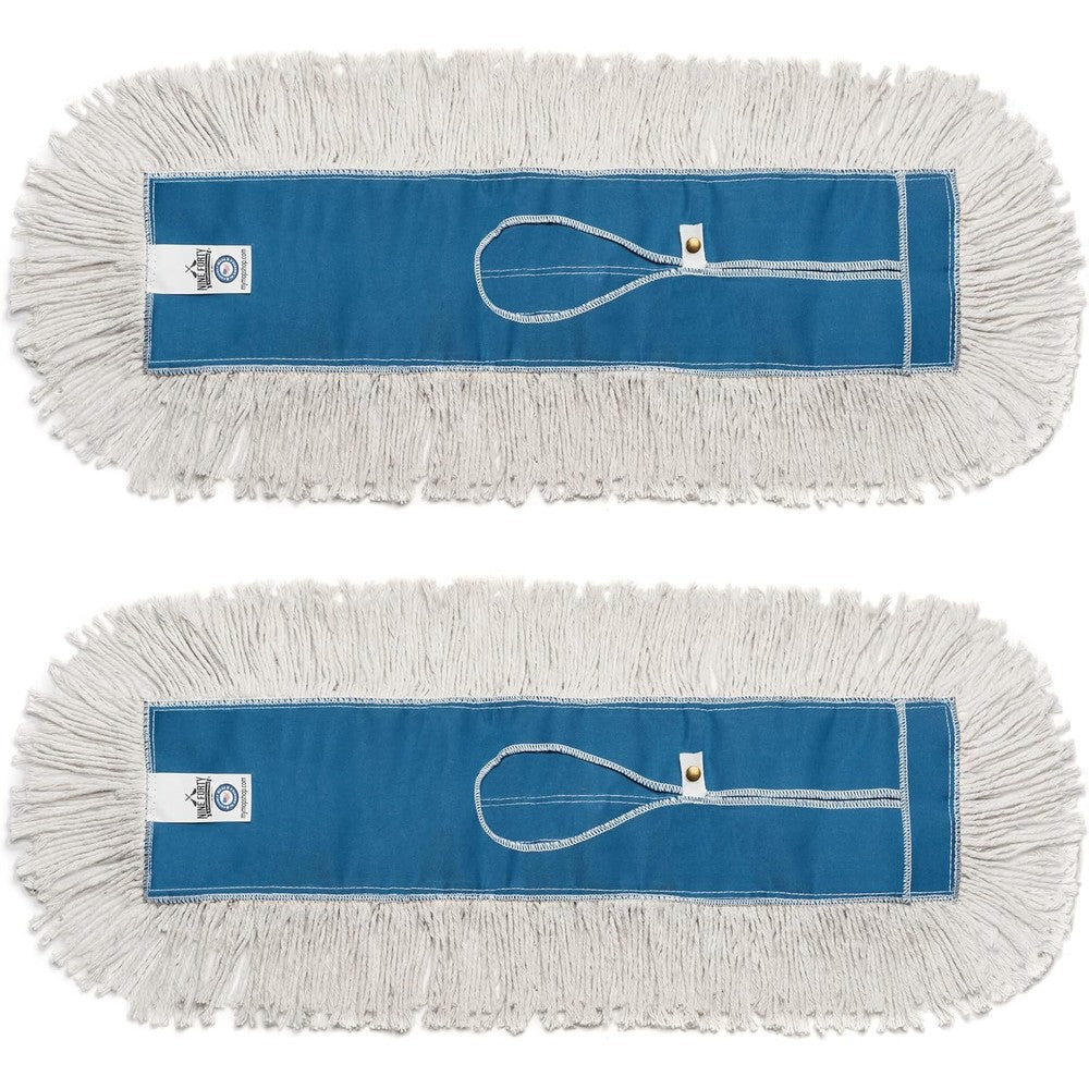 Nine Forty cotton dust mop head refills front view for commercial floor cleaning.