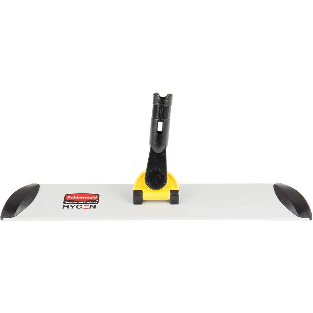 Rubbermaid Commercial HYGEN 18 inch mop frame front view for professional floor cleaning.