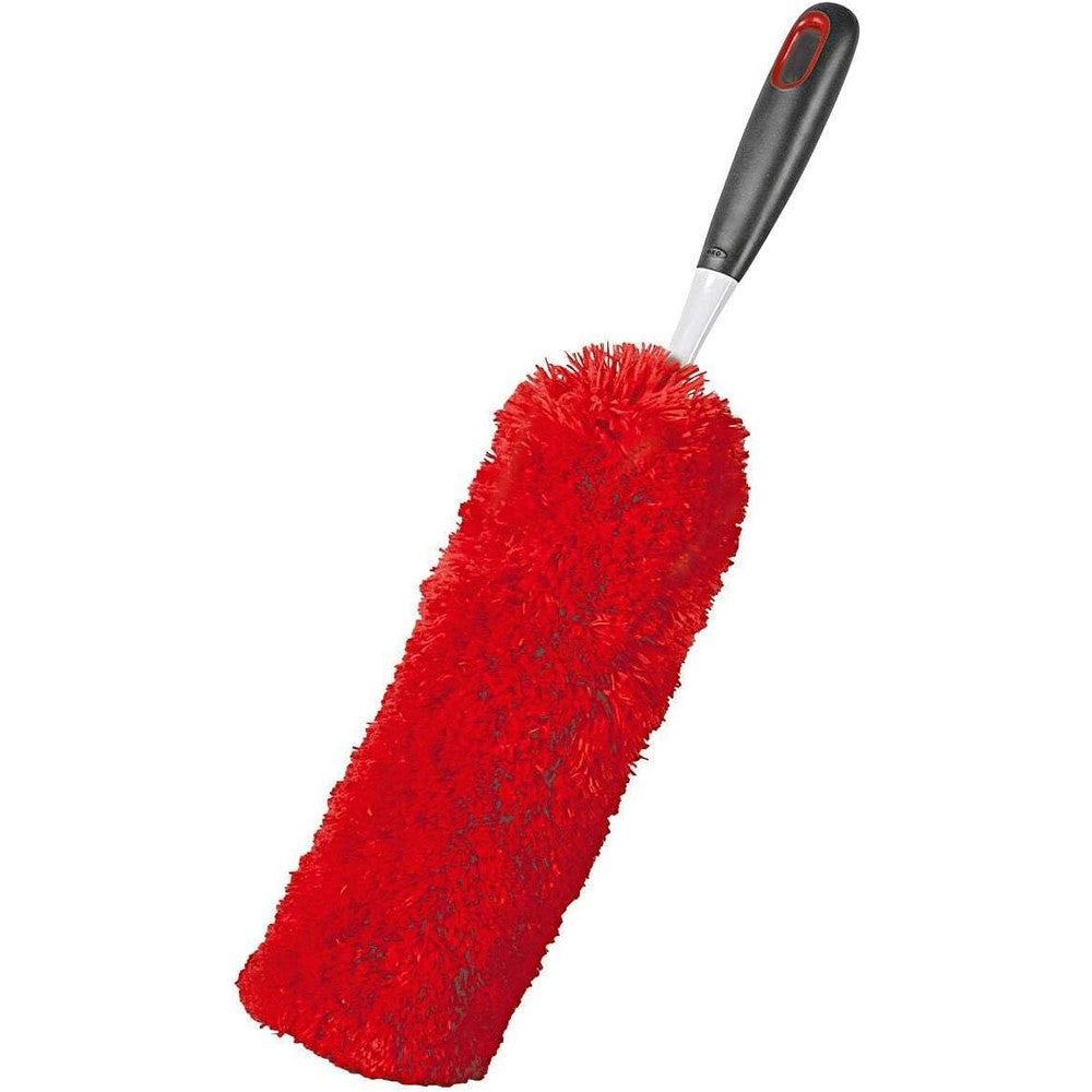 OXO Good Grips Microfiber Hand Duster front view for home cleaning.