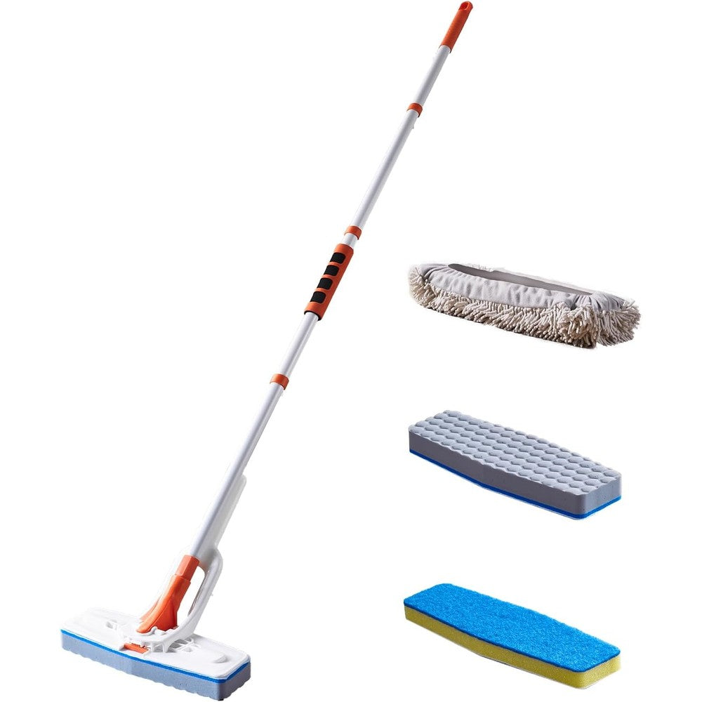 Baisenjie Magic Sponge Eraser Mop front view of cleaning tool