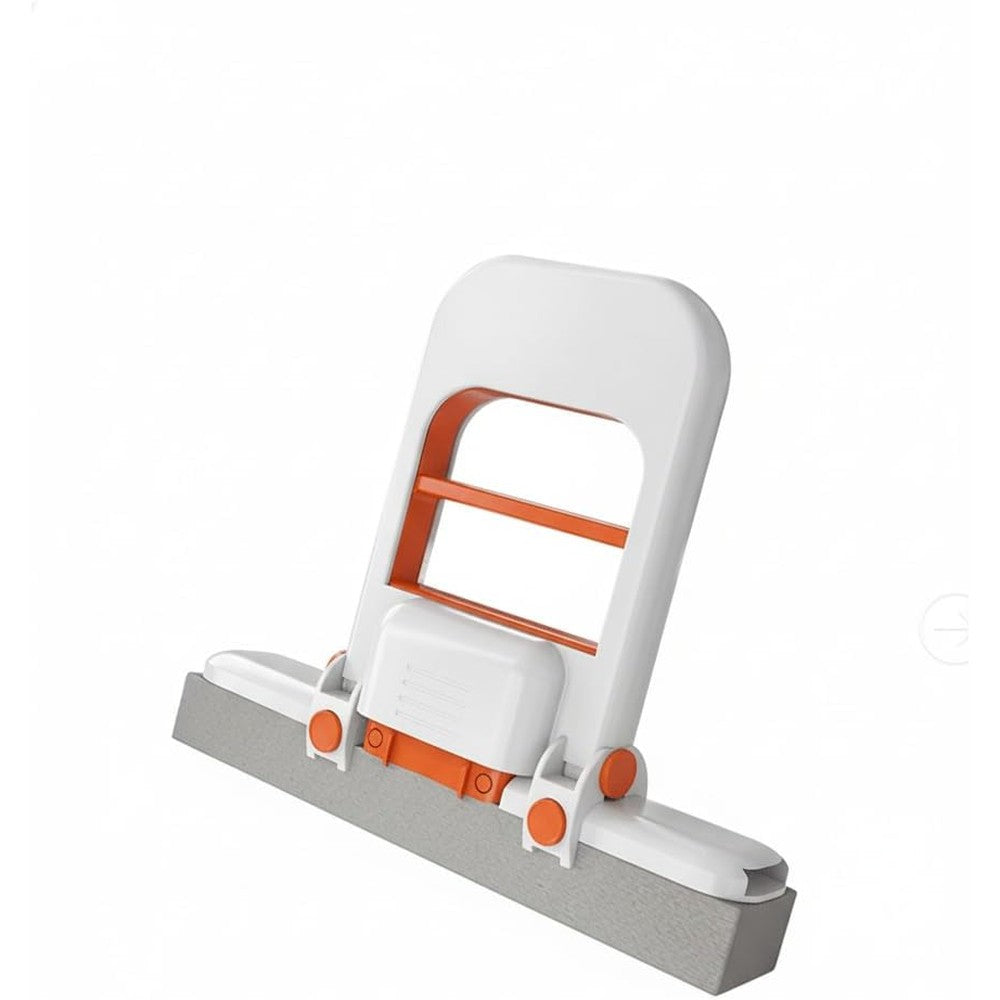 Generic mini foldable sponge mop front view for home cleaning