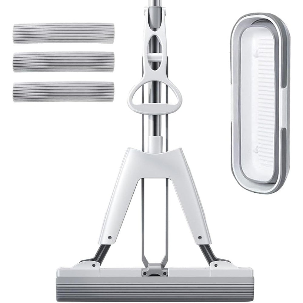 YURIGO Kozeedom mop and bucket with wringer set front view for home floor cleaning.
