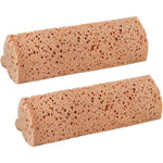 KalTell Sponge Mop Head Replacement Refill Pack of Two front view showcasing honeycomb texture.