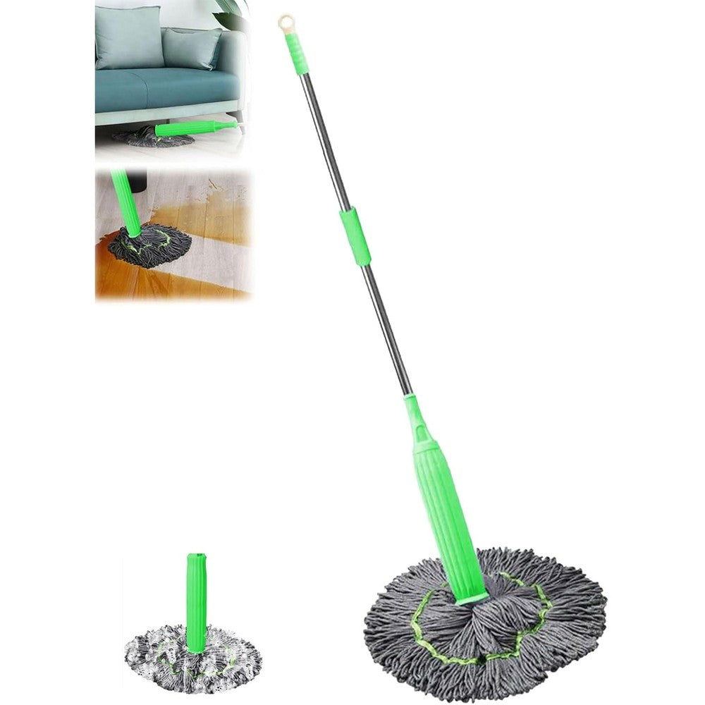 Justone Choice 2 in 1 dehydrated mop front view for efficient home floor cleaning