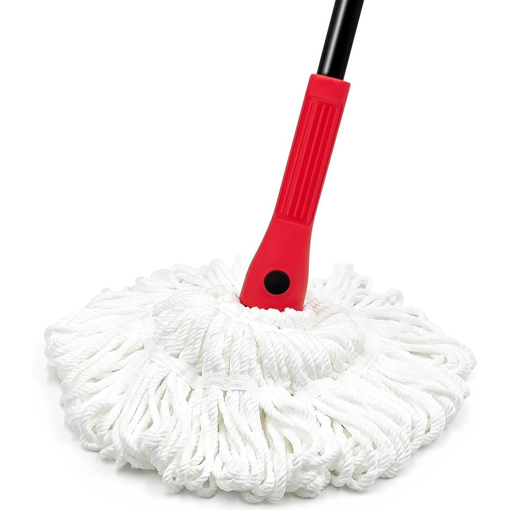 JEHONN twist mop with long handle front view for household floor cleaning