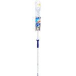 Mr. Clean Wring Clean Cotton Cone Mop front view showcasing the white cotton yarn head and durable blue handle mechanism.