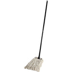 Fuller Brush Wet Mop complete cleaning kit front view showing the cotton head and stainless steel handle.