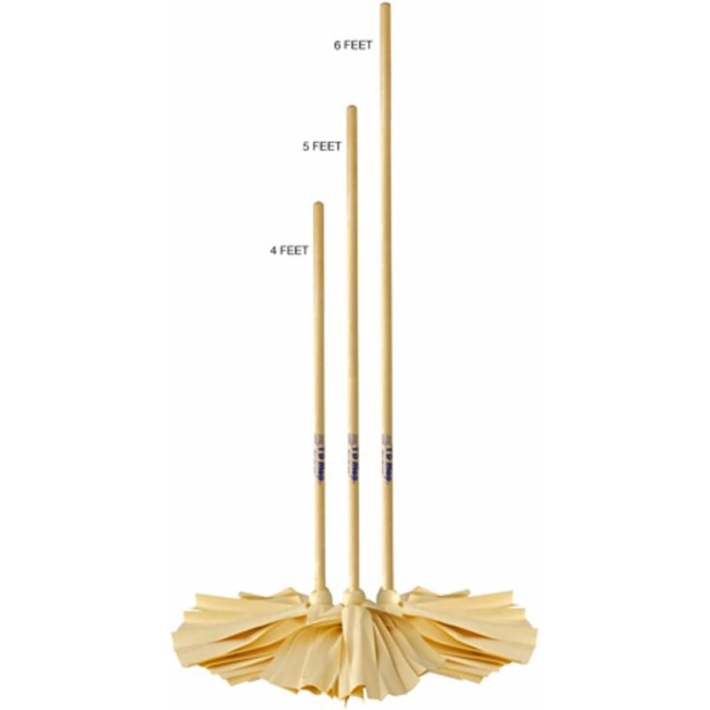 TD Mop Chamois Mop front view of the six feet professional drying mop head.