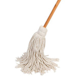Tidy Tools large wet deck cotton mop front view everyday floor cleaning tool