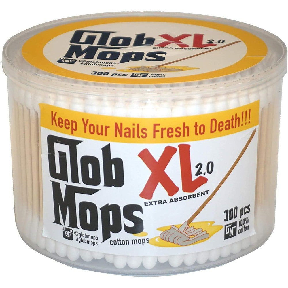 Glob Mops XL 2.0 2020 New Version 300 count pack front view premium cleaning swabs