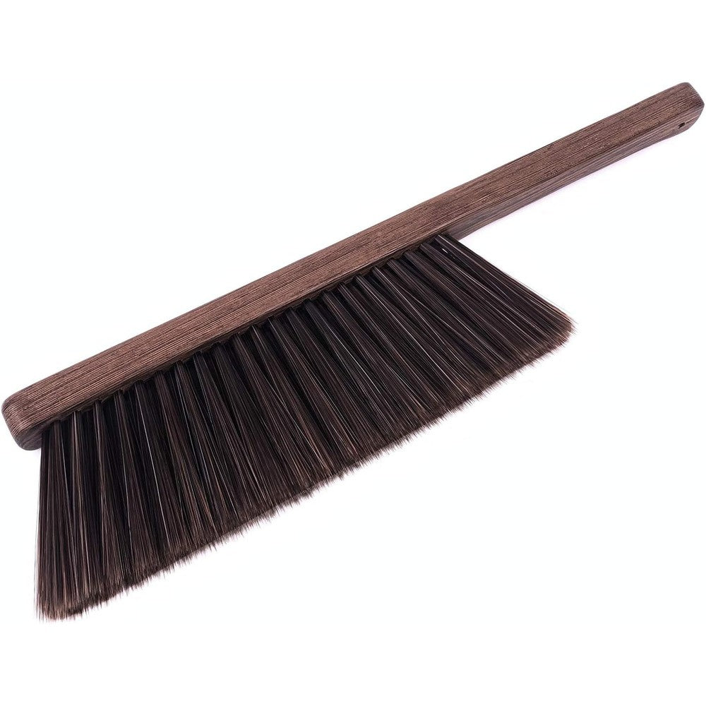 Jrceliy Hand Broom Cleaning Brush front view for bed dusting.