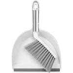 Zehrai mini dustpan and brush set front view for desktop cleaning