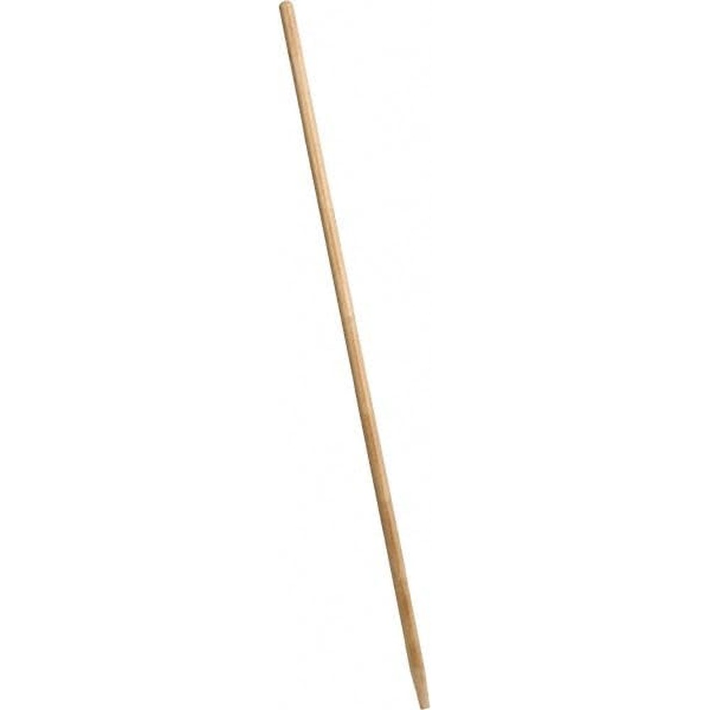 Pro Source 54 inch wood handle for push brooms featuring a tapered connection