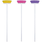 Soft Sweep Magnetic Action Broom 2-pack front view for floor cleaning.