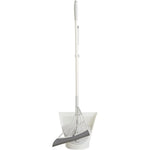 Broombi all surface silicone broom and dustpan set front view imported cleaning tool