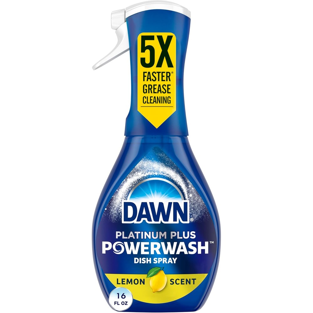 Dawn Powerwash Lemon Dish Spray bottle front view